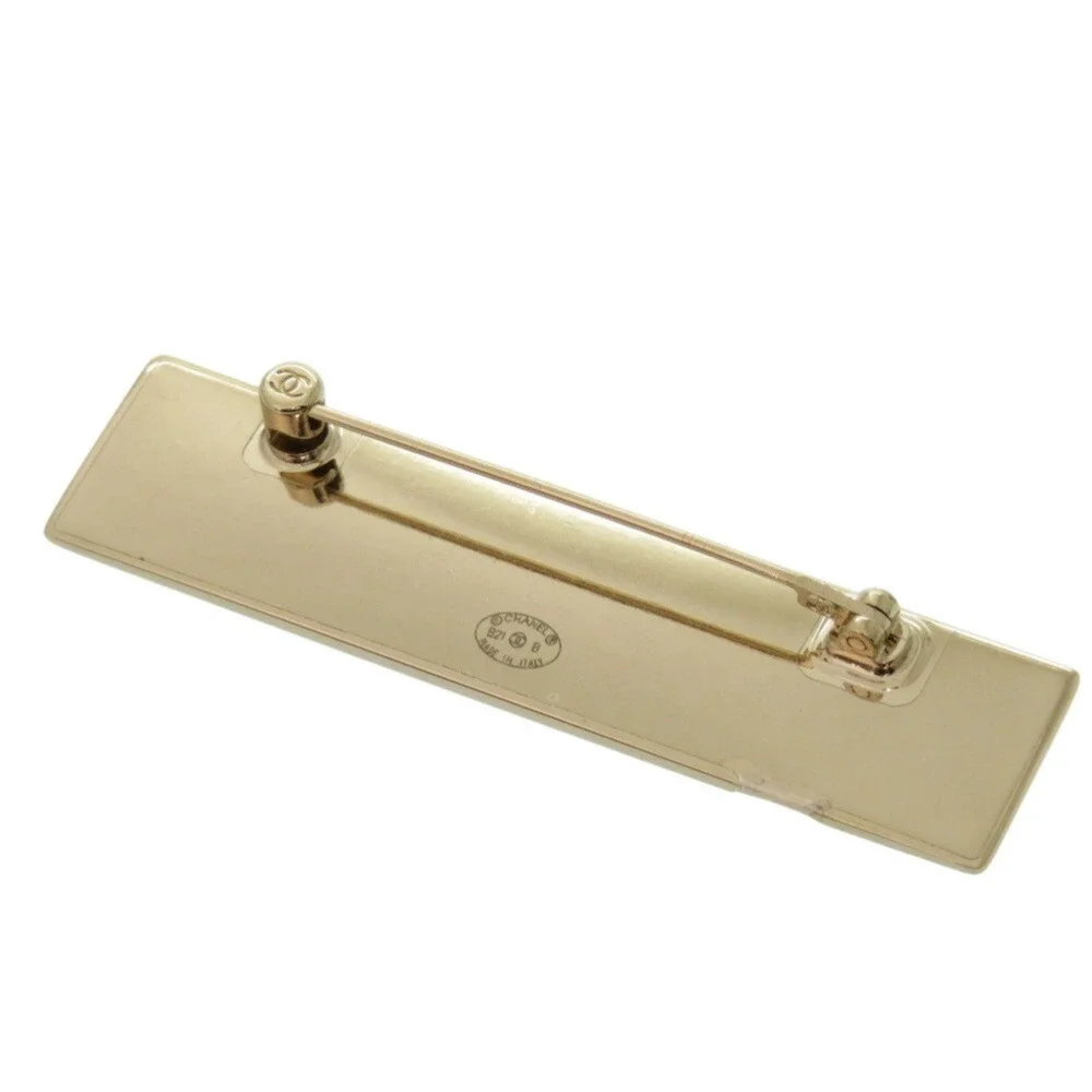 CHANEL Authentic Gold Brooch